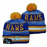 Los Angeles Rams Team Logo Knit Hat YD (14),baseball caps,new era cap wholesale,wholesale hats